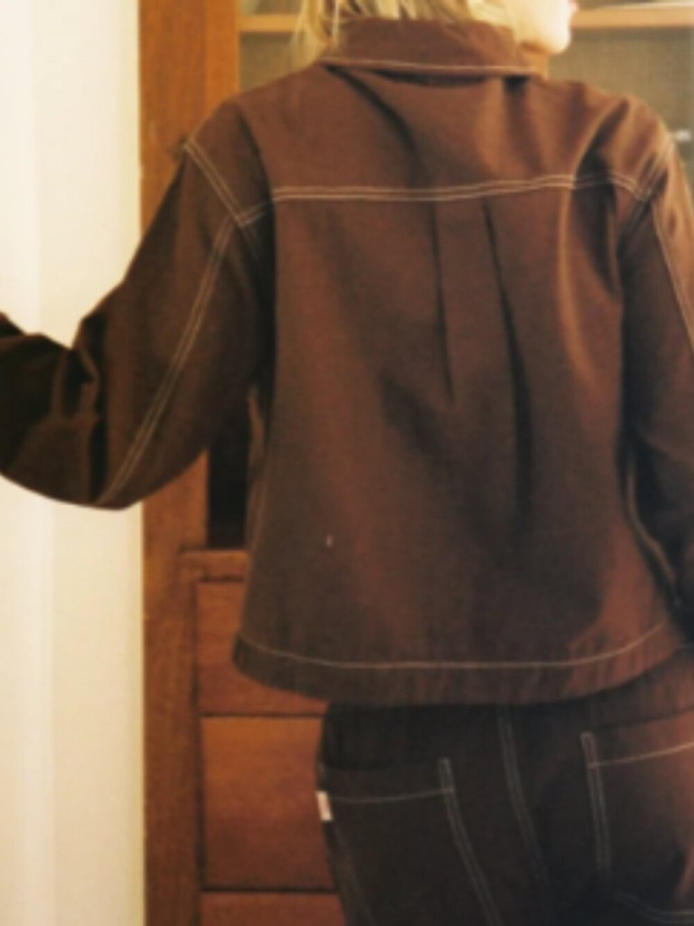 Daphne Jacket - Chocolate - Lisa Says Gah - NWT - LARGE ONLY - Picture 5 of 5